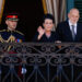 Malta's President Myriam Spiteri Debono waves to well-wishers from the balcony of the Presidential Palace, next to her husband Anthony Spiteri Debono after her inauguration ceremony in Valletta, Malta April 4, 2024. REUTERS/Darrin Zammit Lupi