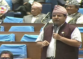 प्रचण्ड सरकारले विदेशबाट हुर्रा र मुर्रा मात्रै ल्यायोः सांसद शर्मा