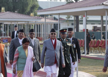 प्रधानमन्त्री ओली स्वदेश फिर्ता (तस्बिरहरु)