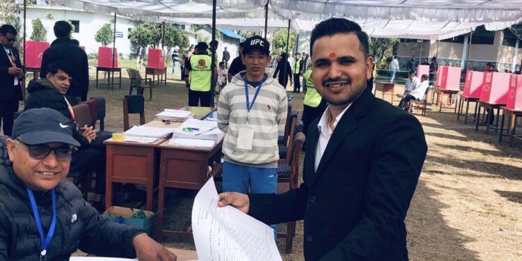 पृथ्वीनारायण क्याम्पसमा विष्णु पोखरेल दोब्बर भन्दा बढी मतले अगाडि