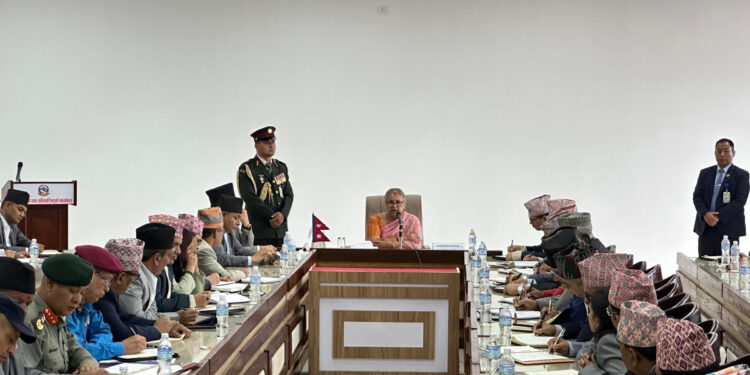 शहीद घोषणाका लागि बैठक