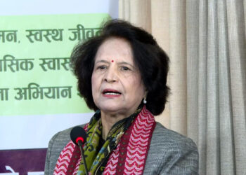 सरकारले जेन-जी आन्दोलनको लक्ष्य अनुसार काम गरिरहेको छः स्वास्थ्यमन्त्री गौतम
