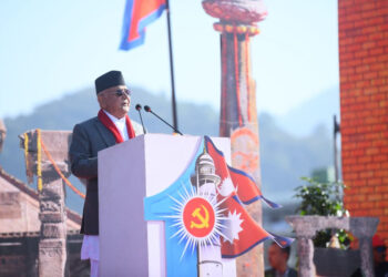 एमालेसँग बहुमत ल्याउने ल्याकत छ, चुनावबाट भाग्दैनः ओली
