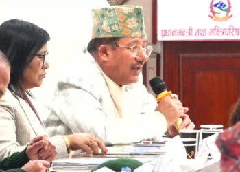 निर्वाचन आयोगले दलहरुलाई भन्योः शान्तीपूर्ण ढंगले निर्वाचन सम्पन्न गर्ने दायित्व दलहरूको पनि हो, सरकारमाथि शंका नगर्नुहोस्