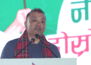 तोकिएको मितिमा निर्वाचन सम्पन्न गर्नका लागि काँग्रेसले सशक्त भुमिका खेल्छः गगन थापा