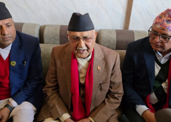 निर्वाचन आयोगमाथि प्रश्न उठ्न थाल्यो, शान्ति सुरक्षा अझै कायम हुन सकेको छैनः ओली