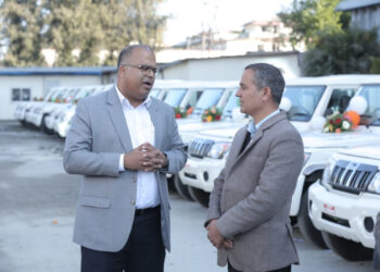 निर्वाचनका लागि भारत सरकारले पहिलो चरणमा दियो ६१ वटा गाडी उपहार
