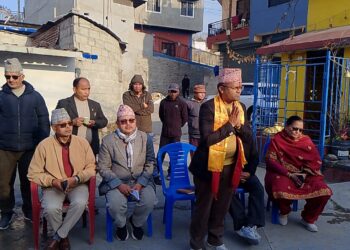 संविधानले प्रदान गरेको नागरिकको जमिन र आबासको हक कार्यान्वयन गर्न आवाज बुलन्द पार्छु।- एमाले कास्की दुइका उम्मेदवार आचार्य