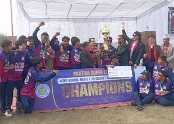 प्रतिभा माविले जित्यो प्रतिभा सुपर लिग क्रिकेटको उपाधि