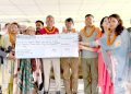 गोगन माविलाई बस्नेत परिवारद्वारा २५ लाख ५५ हजार ५ सय रुपैयाँ हस्तान्तरण स्व. भक्तबहादुर बस्नेतको योगदानको स्मरण