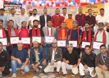 हेभी इक्युप्मेन्ट अपरेटर संघ पोखराको अध्यक्षमा पुनः किशोर गौतम