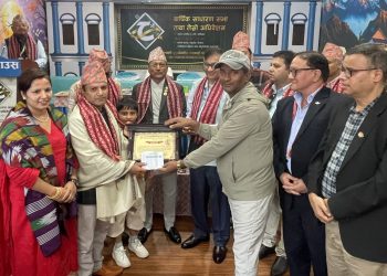 विजय नेपाललाई पाल्पाली सहकारी पत्रकारिता पुरस्कार