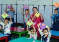 पोखराको बालकल्याण स्कुलमा विजयादशमीको शुभकामना