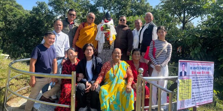 चित्रबहादुर गुरुङको योगदान भावी पुस्तालाई चिनाउन सालिक सहिदपार्कमा