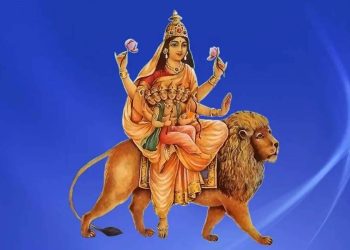 नवरात्रको पाँचौं दिन स्कन्दमाताको पूजा गरिँदै