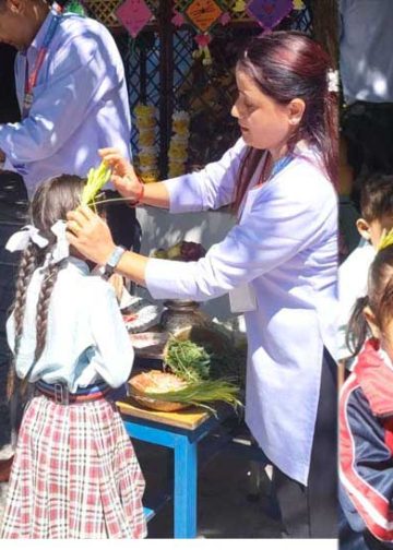 पोखराको सबलाइम माविमा शुभकामना आदानप्रदान