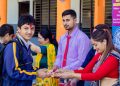पोखराको वेष्ट प्वाइन्ट चिल्ड्रेन एकेडेमीमा शुभकामना आदानप्रदान